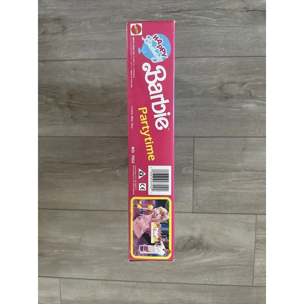 Barbie Birthday Surprise Party Time‎ Gift Set 1990 Mattel #7552 NRFB NIB